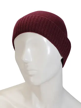 KATESTORM | Bonnet en cachemire - Tuque | dunkelrot